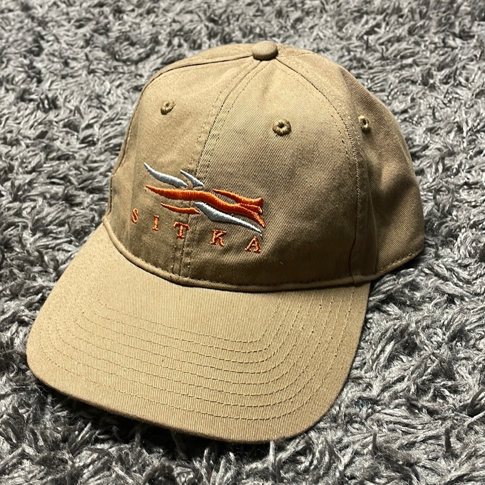 Sitka tan ball cap